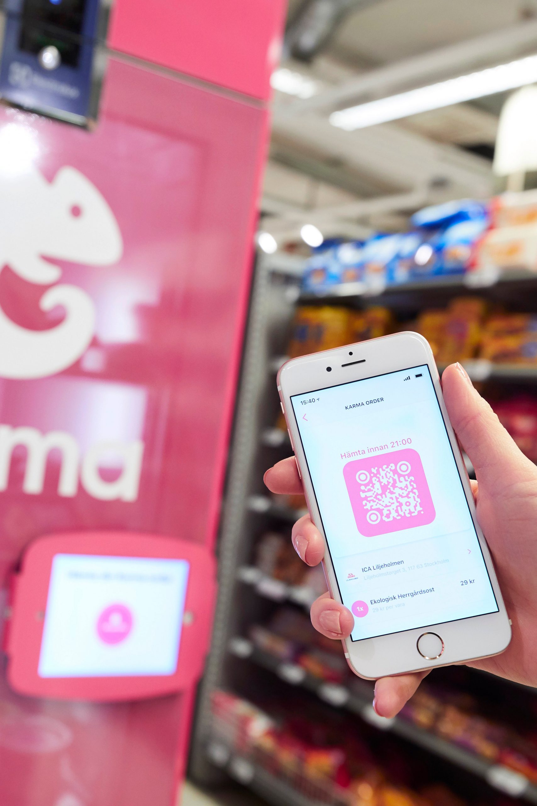 Electrolux Karma fridge